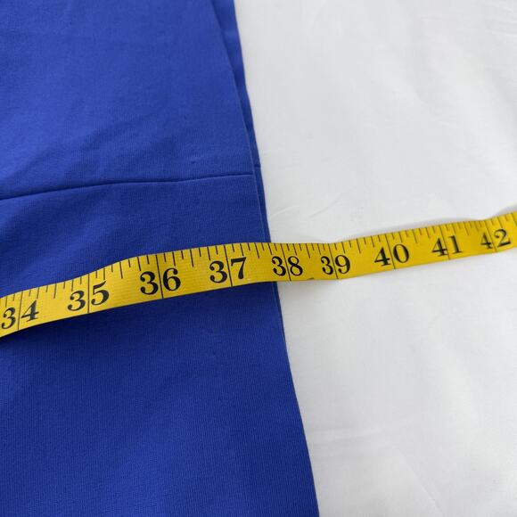 Talbots Dress Womens 14WP Blue Sheath Sleeveless Lined Notch Neck Work Office - Picture 7 of 7